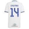 Officiële Voetbalshirt Real Madrid Casemiro 14 Thuis 2021-22 - Heren